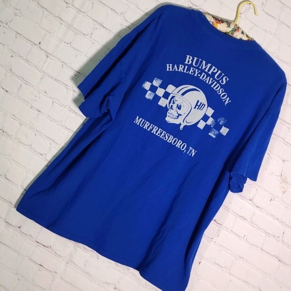 Harley-Davidson Motorcycles Bike Anatomy Graphic Print Tee Tshirt Mens Size 2XL - Picture 6 of 16